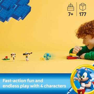 LEGO Sonic The Hedgehog : Sonic’s Campfire Clash, Collectible Gaming Toy for Kids and Video Game F...