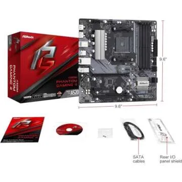 ASRock A520M Phantom Gaming 4 Micro ATX Motherboard