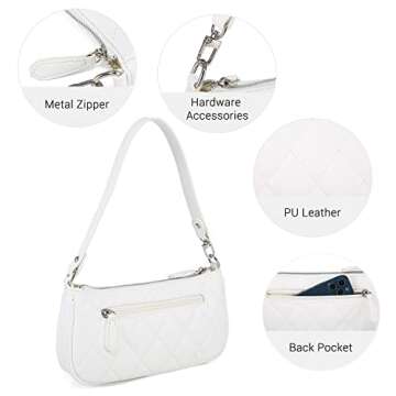 Loiral Small Purse for Women - Elegant, Compact Tote Handbag
