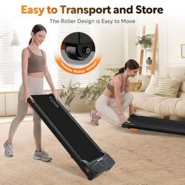 Lysole Walking Pad Treadmill with Incline,Treadmills for Home and Office,340 Lb Capacity,4 in 1 Portable Under Desk Treadmill with APP and Remote Control,Large LED Display