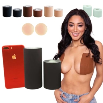 BoobyTape: Invisible Boob Tape for All Sizes - Ultimate Support Solution