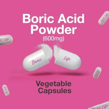 NutraBlast Boric Acid Vaginal Suppositories - 100% Pure in USA