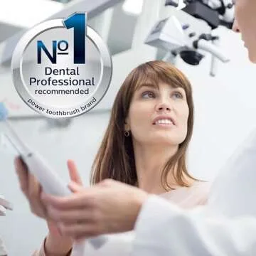 Philips Sonicare HX8911/02 HealthyWhite+ Rechargeable Electric Toothbrush, White