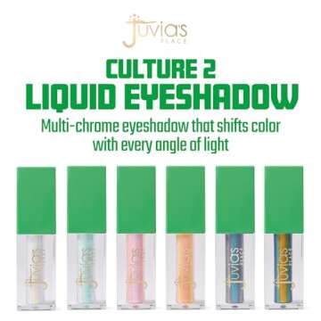 Juvia's Place Liquid Eyeshadow Culture 2 High Life - Glittering Multichrome Magic for All Occasions