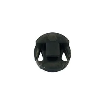 2 Pack Violin Practice Mute - Round Style Rubber Silencer
