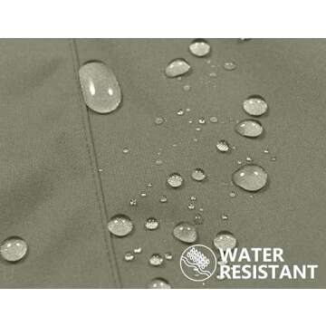 Little Donkey Andy Men's Lightweight Softshell Vest, Windproof Sleeveless Jacket for Travel Hiking Running Golf Sage XXXL