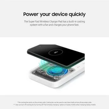 Fast Charge 2 Devices - Samsung 15W Wireless Charger