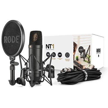 Rode NT1 Kit Black - Premium Studio Microphone