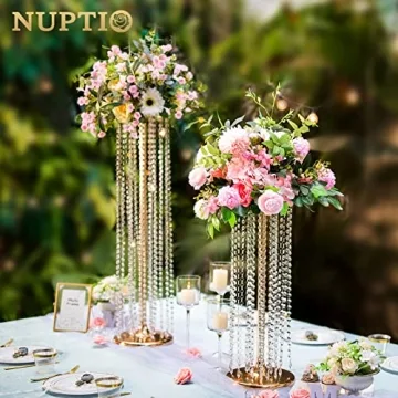 Elegant Nuptio Wedding Centerpieces Flower Vases