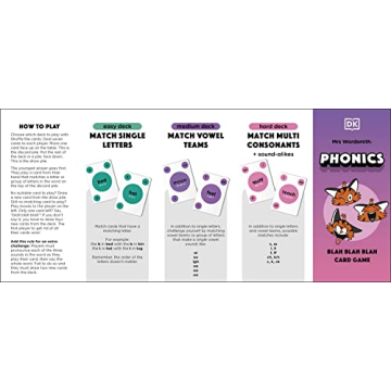 Mrs. Wordsmith Phonics Card Game for Kids in Grades K-2