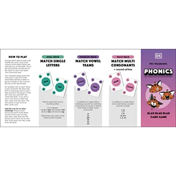 Mrs. Wordsmith Phonics Card Game for Kids in Grades K-2