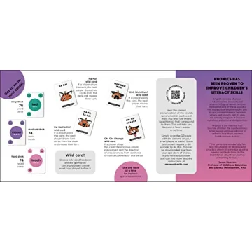 Mrs. Wordsmith Phonics Card Game for Kids in Grades K-2