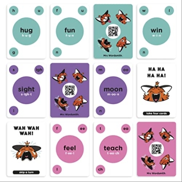 Mrs. Wordsmith Phonics Card Game for Kids in Grades K-2