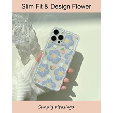 Stylish Floral iPhone 14 Pro Max Case for Women
