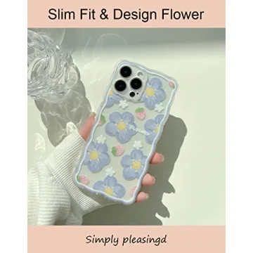 Stylish Floral iPhone 14 Pro Max Case for Women