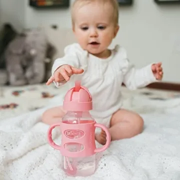 Dr. Brown's Sippy Straw Bottle with Silicone Handles