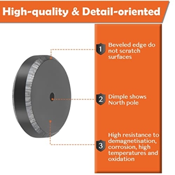 Anpro Ceramic Industrial Magnets for Creative DIY Projects