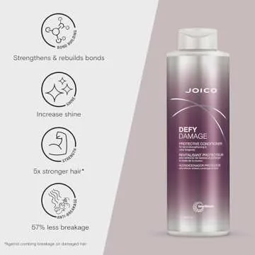 Joico Defy Damage Protective Conditioner | For Color-Treated Hair | Strengthen Bonds & Preserve Hair Color | With Moringa Seed Oil & Arginine | 33.8 Fl Oz