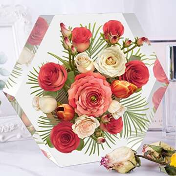 Happy Resin Large Hexagon Silicone Molds for Creative Projects