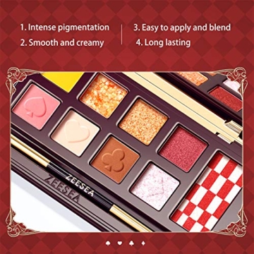 ZEESEA Alice Series Eyeshadow Palette - Pigmented 12 Colors