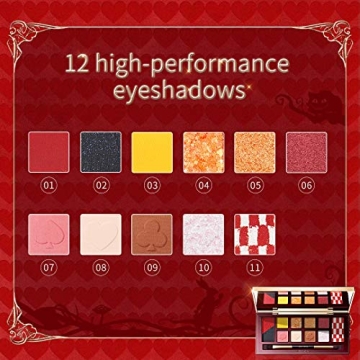 ZEESEA Alice Series Eyeshadow Palette - Pigmented 12 Colors