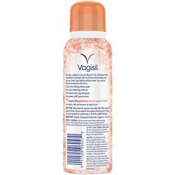 Vagisil Scentsitive Scents Feminine Dry Wash Deodorant Spray for Women, Gynecologist Tested, Paraben Free, Peach Blossom, 2.6 Ounce (Pack of 1)
