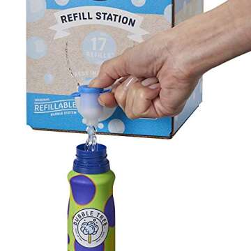 Sustainable BUBBLE TREE Original REFILLABLE Bubble Solution System™ Made in The USA (2 Liter)