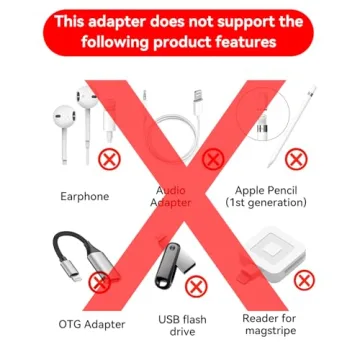 Temdan Lightning to USB C Adapter for iPhone 15 to 17 Pro