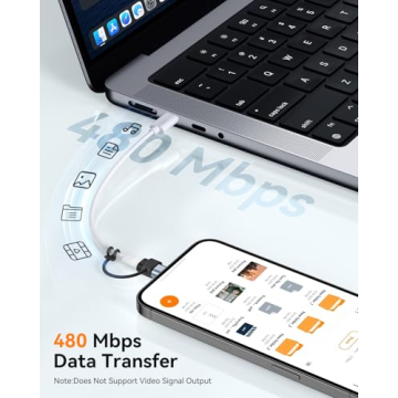 Temdan Lightning to USB C Adapter for iPhone 15 to 17 Pro