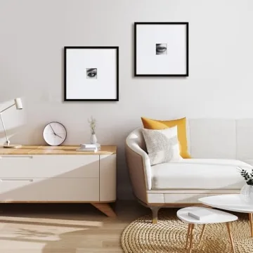 Artisane Gallery Frame 1.0 in Black - Picture Frame Set