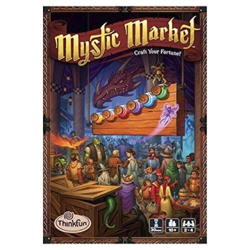 ThinkFun Mystic Market Strategy Card Game - A Thrilling Experience for Families and Gamers
