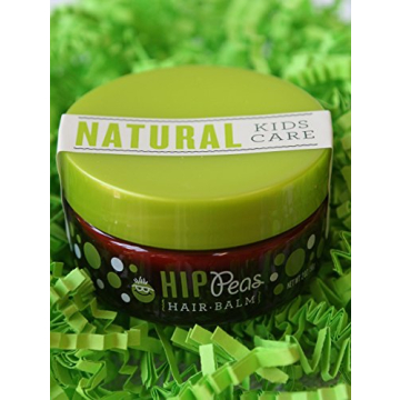 Hip Peas Natural Hair Styling Balm/Gel/Pomade - Light Hold, 2 oz jar
