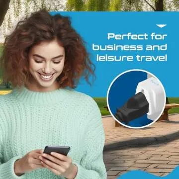 Ceptics UK Travel Plug Adapter - Universal & Compact