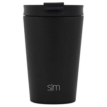 Simple Modern Insulated Tumbler with Lid and Straw | Iced Coffee Cup Reusable Stainless Steel Water ...