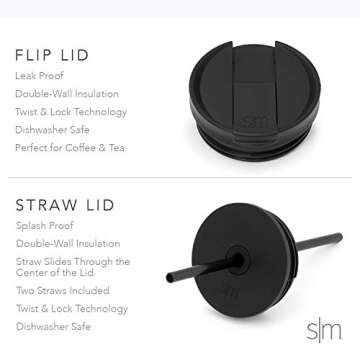 Simple Modern Insulated Tumbler Durable Hot Cold Coffee Cup