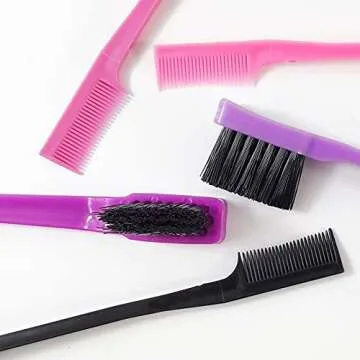 YOOHUA 24PCS Hair Edge Brush, Dual-Sided Grooming Tool