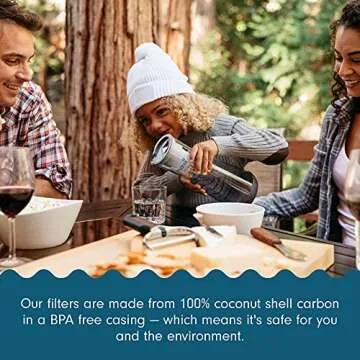 Hydros Water Filter Pitcher - Slim Design with Fast Flo Tech