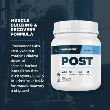 Transparent Labs Post for Muscle Recovery and Strength