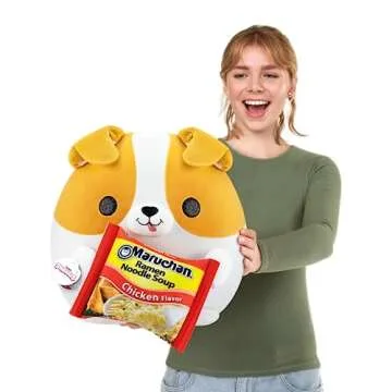 ZURU Snackles 14-inch Plush with Snacks - Collect Them All!