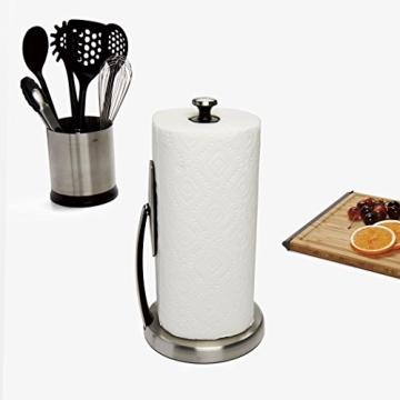 OXO SimplyTear Paper Towel Holder in Stainless Steel