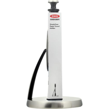 OXO SimplyTear Paper Towel Holder in Stainless Steel
