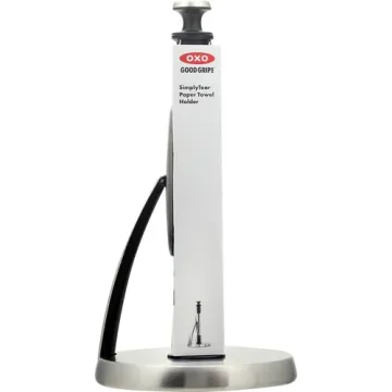 OXO SimplyTear Paper Towel Holder in Stainless Steel