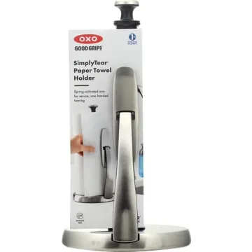 OXO SimplyTear Paper Towel Holder in Stainless Steel