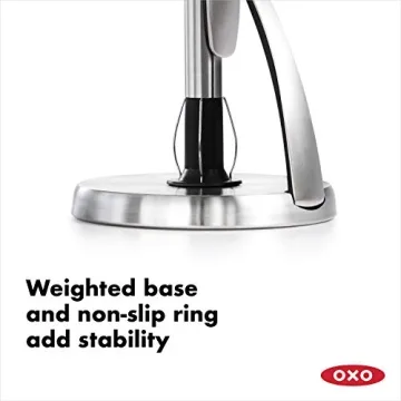 OXO SimplyTear Paper Towel Holder in Stainless Steel