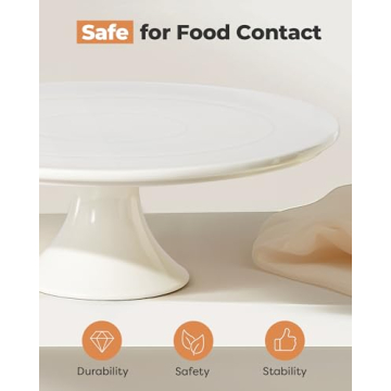 Elegant Kootek White Cake Stand for Events and Parties