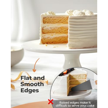 Elegant Kootek White Cake Stand for Events and Parties