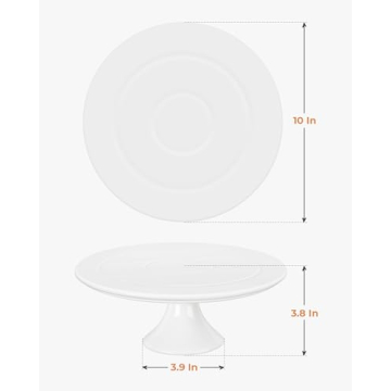 Elegant Kootek White Cake Stand for Events and Parties