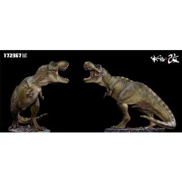 WLNTDOLA Nanmu Tyrannosaurus Alpha 2.0 Figure Dinosaur Collection Science Art PVC Model Wonderful De...