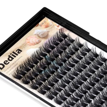 Dedila 120 Clusters Lash Extensions for a Dramatic Look
