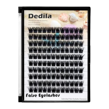 Dedila 120 Clusters Lash Extensions for a Dramatic Look